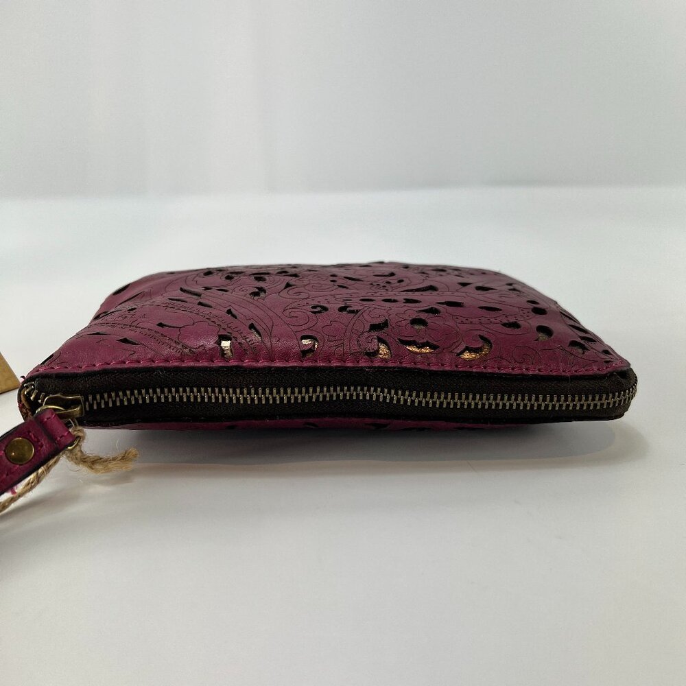 NWT Patricia Nash Cassini Leather Wristlet Clutch - Picture 9 of 14